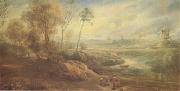 Peter Paul Rubens Landscape with a Bird-Catcher (mk05) painting